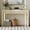 Apricot, variant on Curved Console Table with 3 Fluted Drawers, Versatile 53'' Long Accent Entryway Table Sofa Table with Adjustable Feet for Living Room, Apricot