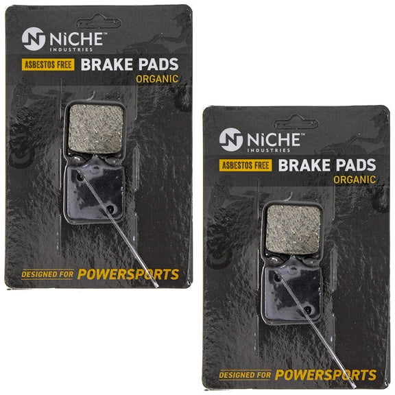 Niche Front Brake Pad Set for BMW S1000RR Organic Motorcycle 2 Pack 519-KPA2548D