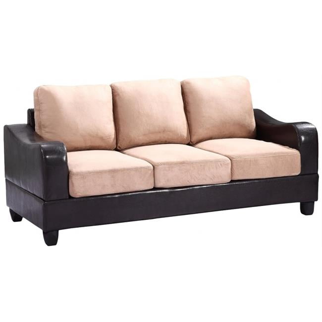 Nova Furniture Group NF628S Living Room Sofa, White