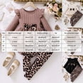 thumbnail image 3 of Wamejoo Girls Clothes Girls Outfits Ruffle Bowknot Sweatshirt Tops and Sweatpants 2 Piece Fall Winter Clothes Set, 3 of 5