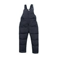 thumbnail image 2 of WOYY Boys Girls Winter Padded Overalls Windproof Outdoor Ski Suspender Pants, Sizes 3-4T, 2 of 8