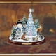 thumbnail image 3 of Escultura giratoria de árbol de Navidad, decoraciones de tren, pasta de ventana, pegatinas, decoración navideña, habitación de invierno, decoración del hogar, 3 of 4