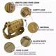thumbnail image 4 of Chaleco Táctico Perro Pechera Militar Desmontabl Correa, 4 of 7