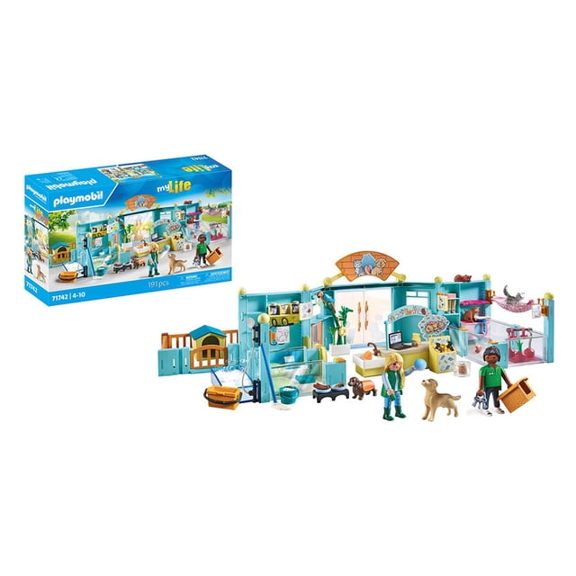 Set de Juego Playmobil El Hotel para animales 71742