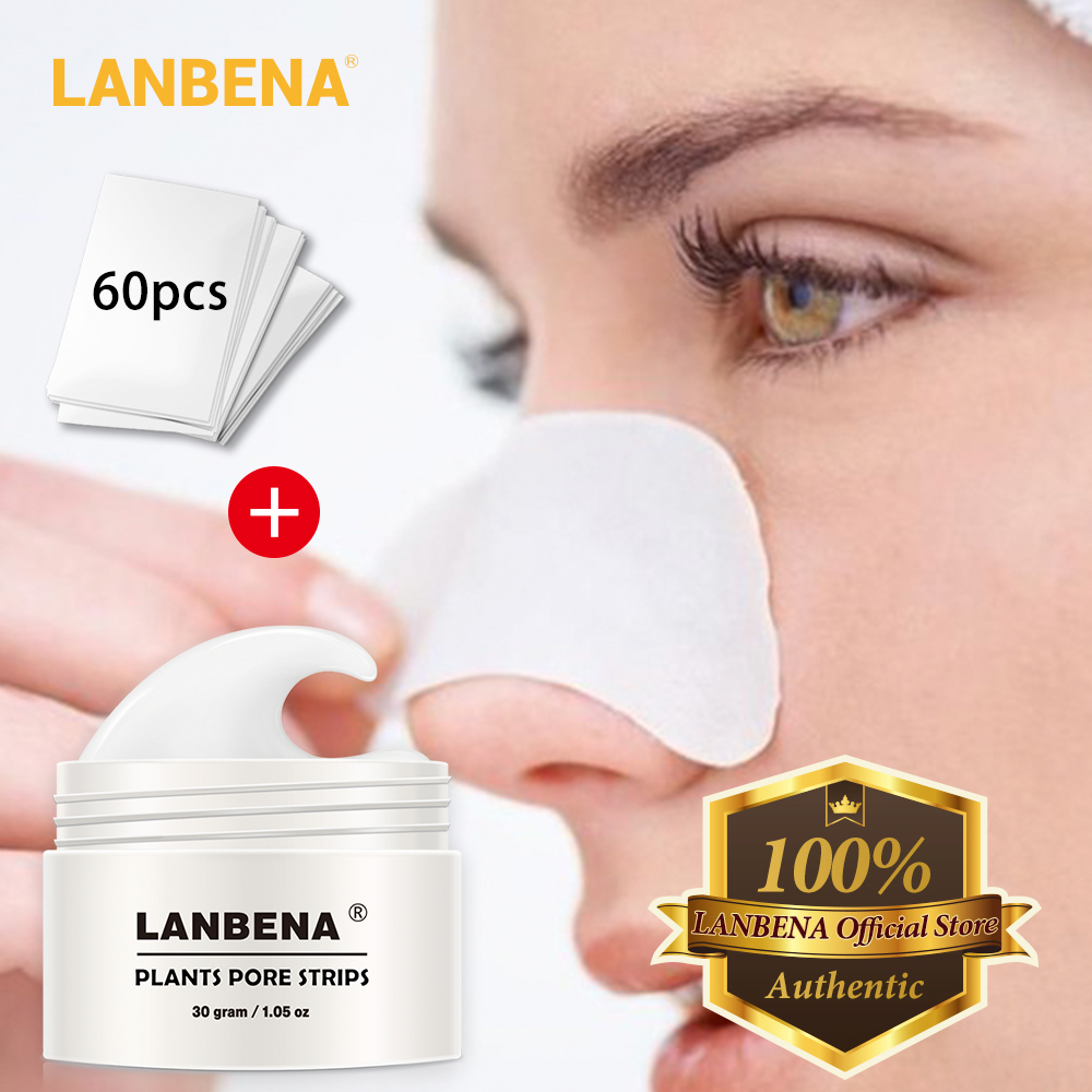 LANBENA Advanced Blackheads Remover Face Clean Pores Peel Off  Face Mask Nose Strips for Blackheads(30g/1.05 Ounce) - image 4 of 8