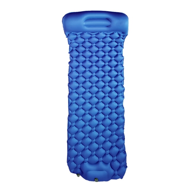Tapis de Couchage Extérieur en TPU pour Camping, Tapis Gonflable avec Oreillers, Tapis de Voyage, Lit Pliant pour Tente, Coussin d'Air Ultraléger pour Randonnée et Randonnée