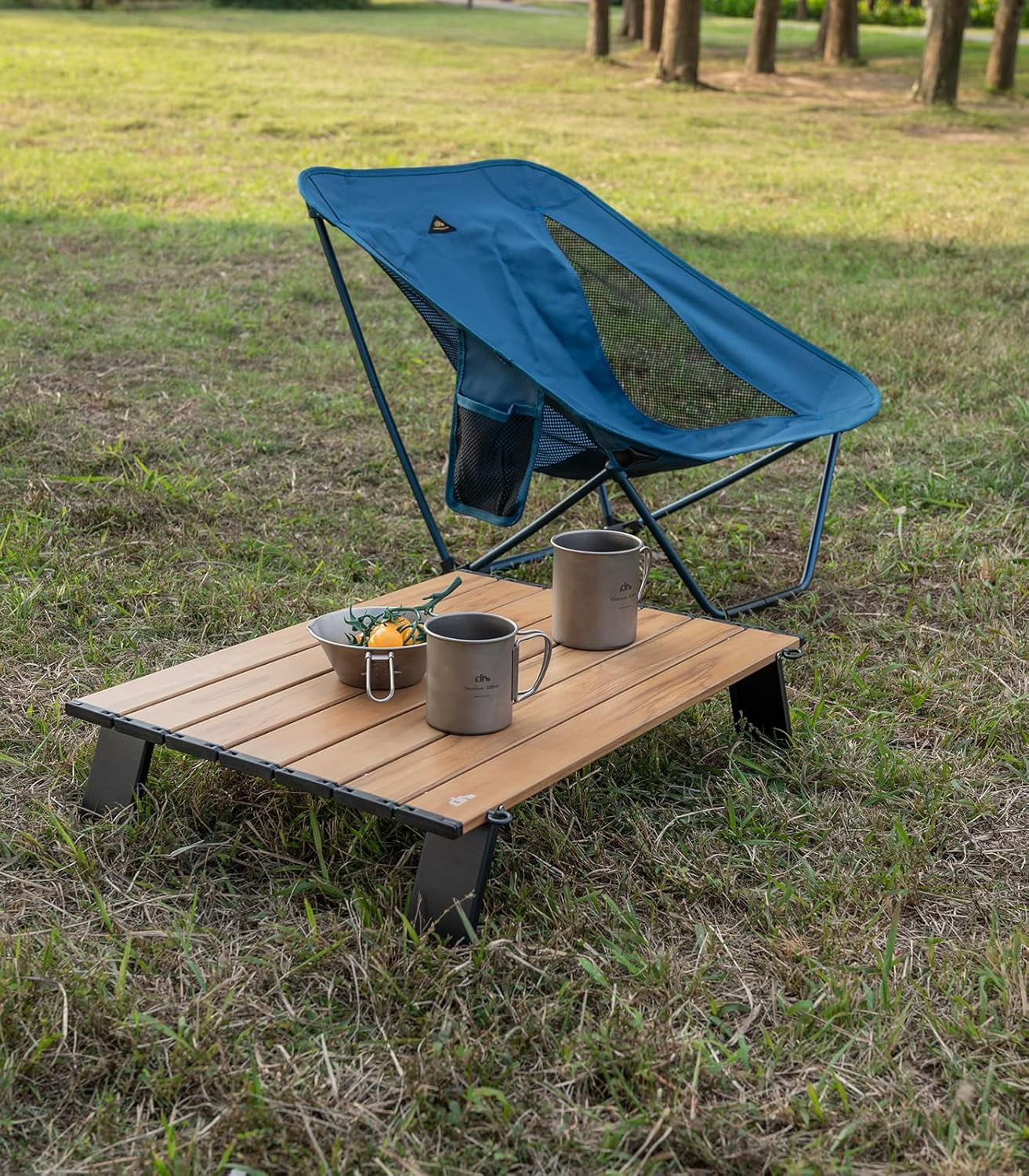 Coleman Pack-Away Portable Camping 4 Person Mosaic Picnic Table
