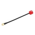 thumbnail image 1 of RC Drone Antenna, 5.8GHz Drone Antenna Lightweight Semi Rigid Flexible with Dual Jacket for Remote Control Aircraft Red,Black, 1 of 8