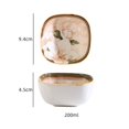 thumbnail image 2 of Chinese Ceramic Condiment Dish Household Soy Sauce Dish Light Luxury Simple Hot Pot Restaurant Dip Dish Appetizer Bowl, 2 of 5
