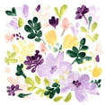 thumbnail image 2 of Vess, June Erica 12x12 White Modern Wood Framed Museum Art Print Titled - Lavender Meadow I, 2 of 4