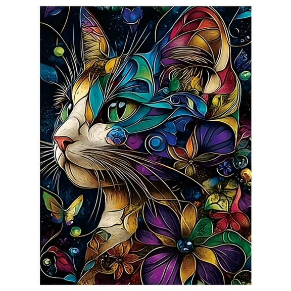 JomaLuLa Cat Wooden Puzzles Adult Home Decoration Art Gifts Family Games, Festival Gifts, Board Games