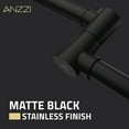 thumbnail image 7 of Marca 360-Degree 24" Wall Mounted Pot Filler with Dual Swivel in Matte Black, 7 of 7