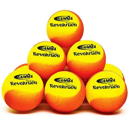 GAMMA Revolution Foam Pickleball Practice Ball - 12 Pack