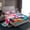 Orange Pink Teal, variant on Manfei Kawaii Salamander 4pcs Bed Sheets for Preppy Child,Cartoon Animal King Sheets,Pink Blue Super Cozy Sheet Set,Microfiber Bedroom Decor