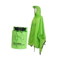 thumbnail image 2 of Chubasquero 3 en 1, impermeable, ligero, portátil, para hombre y mujer Verde, 2 of 8