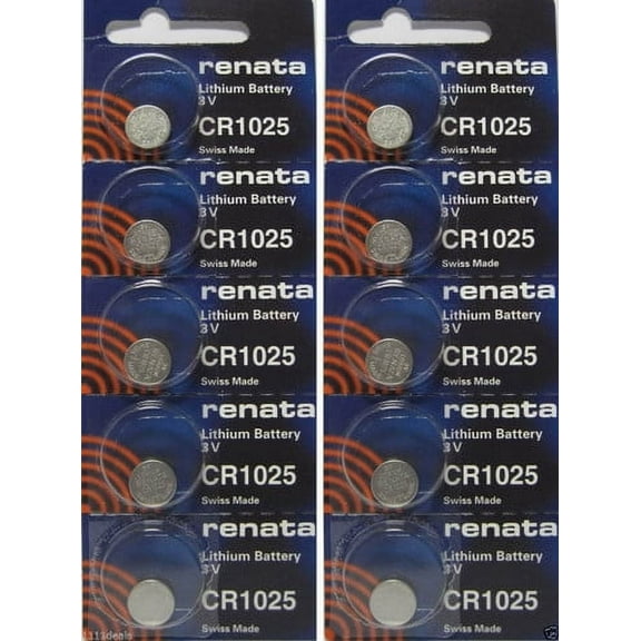Energizer CR1025 3V Lithium Coin Battery 10 Pack   FREE SHIPPING!