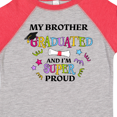 thumbnail image 4 of Inktastic My Brother Graduated and I'm Super Proud Boys or Girls Toddler T-Shirt, 4 of 5