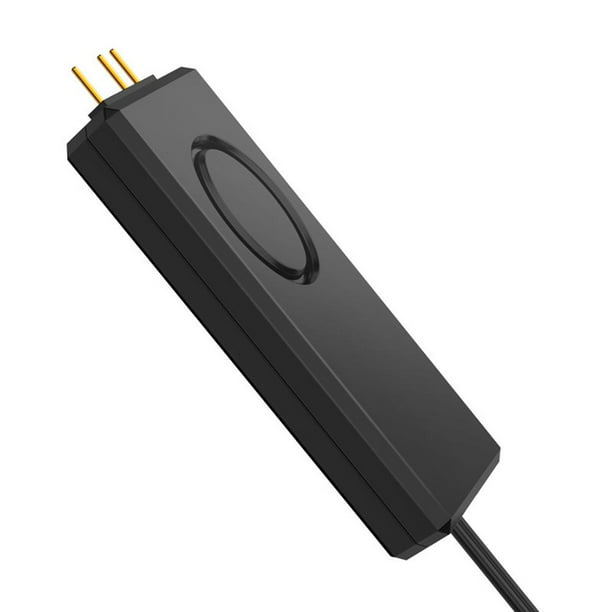 Kuymtek Ventilador Chasis Escritorio LED SATA Pin Fuente Alimentación 5V Controlador ARGB