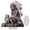 D, variant on Yihuala Acrylic Indian Girl Owl Figurine Sculptures Animal Statues Decorative Ornament for Living Room,Bedroom Home Decorations