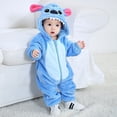thumbnail image 3 of Mono de bebé Snorlax Pokemon Pikachu, pijama bonito, ropa para bebé recién nacido, mono de 0 a 3 años, ropa de cosplay con capucha para niños, 3 of 5