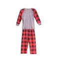 thumbnail image 3 of ZAXARRA Costume de Noël Ensemble Parent-Enfant Famille Imprimé Cerf Col Rond, 3 of 7