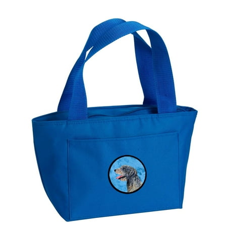 Blue Irish Wolfhound Lunch Bag or Doggie Bag SS4782-BU