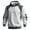 Gray_002, variant on Domuza Mens Hoodies Pullover Fleece Long Sleeve Color Block Drawstring Hooded Sweatshirt Fall Winter Casual Sport Pullover with Kangaroo Pocket White M