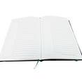 thumbnail image 3 of Elegant Journal Notebook, 80 Pages, Lined Paper, Microfiber Cover, Elastic Closure, Sweda - Teal, 3 of 6