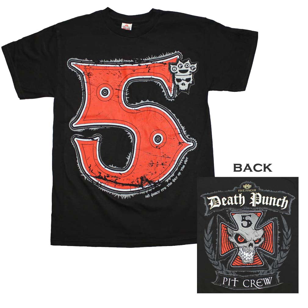 Five Finger Death Punch Guitar Pick Plectrum Pack X 5 Band Logo Official