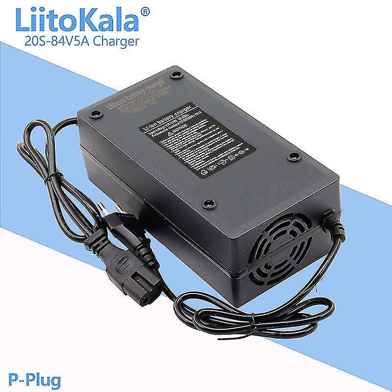 Wihe 36v 48v 60v 72v 5a 10s13s16s20s Li Ion Battery Charger Electric Motorcycle Ebike Scooter 7370