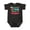 Black Leopard, variant on Santa's Got Nothin' on Pawpaw with Christmas Presents Boys or Girls Baby Bodysuit