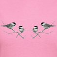 thumbnail image 3 of CafePress - Chickadee Song Bird T Shirt - Women's Traditional Fit Dark T-Shirt, 3 of 4