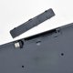 thumbnail image 3 of Mini teclado inalámbrico compacto de oficina con receptor USB, 78 teclas, gris, 3 of 5