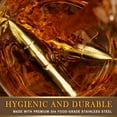 thumbnail image 3 of Juego de piedras de whisky Oaksea, reutilizables, de acero inoxidable, regalo, 3 of 7
