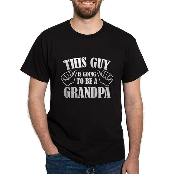 CafePress - This Guy Is Going To Be A Grandpa Dark T Shirt - Men's Classic Graphic Cotton T-Shirt
