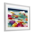thumbnail image 2 of Stupell Industries Contemporary Vivid Stones By The Shore Gray Framed Print Under Glass, 20 x 14, by Chromatic Storm Studio, 2 of 8