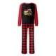 thumbnail image 2 of Conjuntos de pijamas navideños familiares a juego Grinch 2024, pijama de Grinch con parte superior y pantalones de pijama a cuadros, pijama de Grinch para niños y adultos para la familia, Hombres XXL, 2 of 4