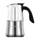thumbnail image 1 of Cafetera de café espresso, cafetera italiana, regalo del día de San Valentín, máquina clásica de 300 ml, fabricante de espresso de estufa para acampar, 1 of 6
