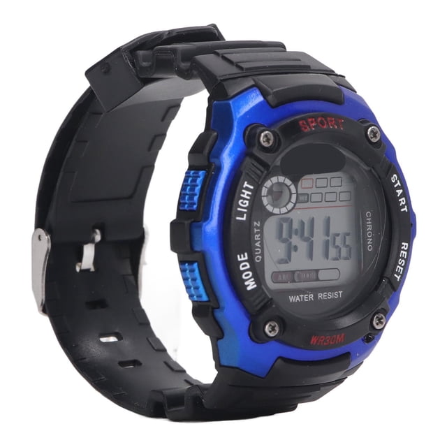 Reloj deportivo electrónico Jadeshay luminoso para estudiantes WR30M resistente al agua