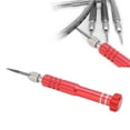 thumbnail image 4 of Badminton Racket Nail Cone Tool, Practical Stainless Steel Hard Texture Badminton Racket Nail Cone Red 12.5cm/4.9in Long  For Sports, 4 of 8