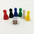 thumbnail image 3 of Pawn Chess Pieces for Board Games Tabletop Markers Multicolor, 3 of 6