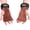 Brown-1, variant on Pull-up Fitness Gloves for Men & Women, Grip Strength Training, Parallel Bar Assistive Straps