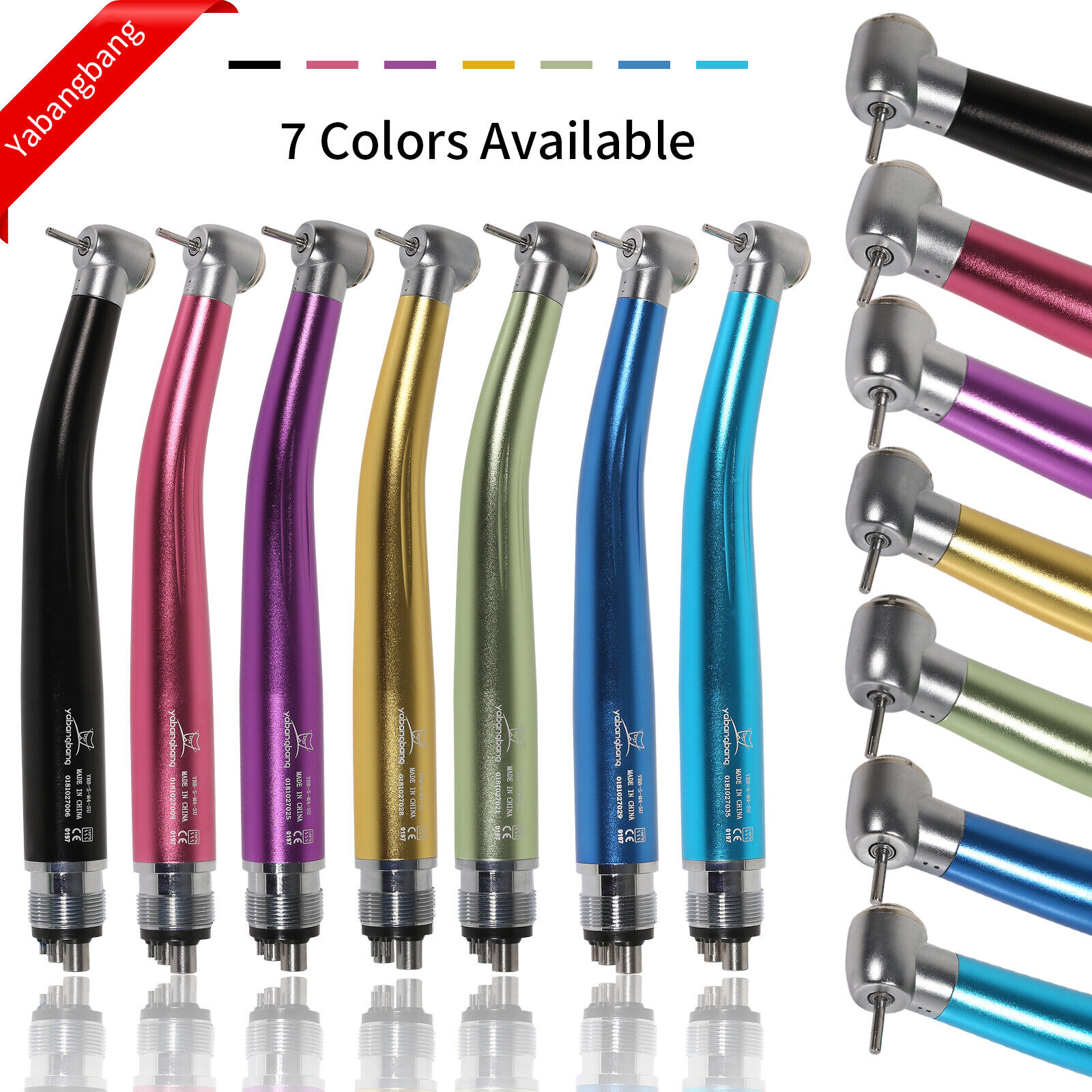 10 Pcs NSK PANA MAX Style Dental High Speed Handpiece Turbine 4-Hole USA