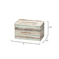 thumbnail image 3 of Roosevelt Blue Mother of Pearl Decorative Box Small, 3 of 5