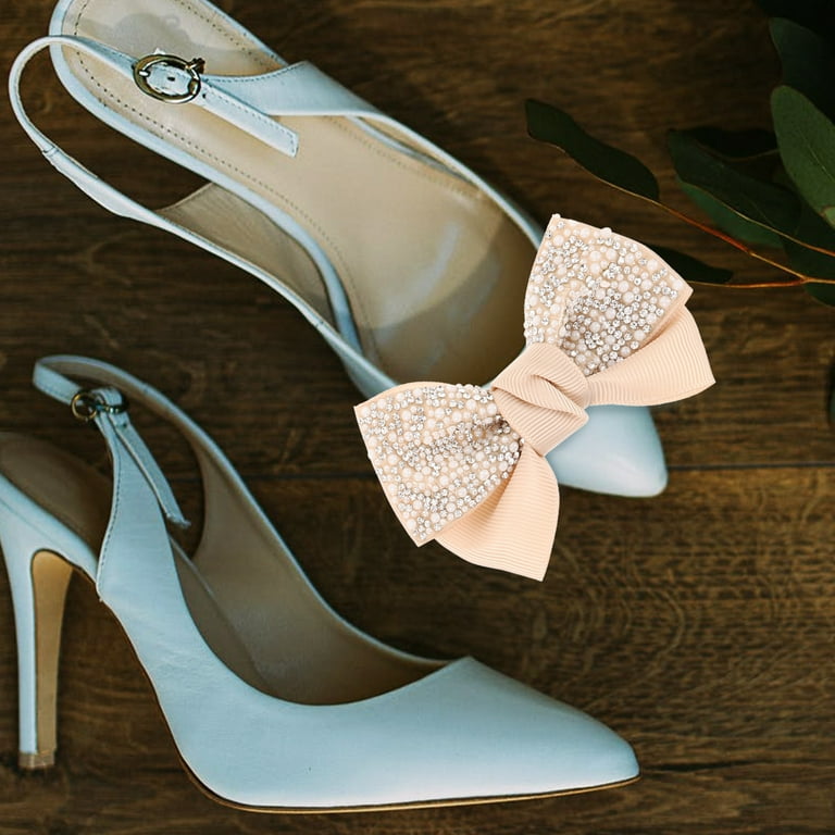 Bow Shoe Flower Shoe Clips Wedding Decor Shoe Embellishments Shoe