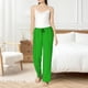 thumbnail image 4 of Fotbe Green Pantalones de Pijama para Mujer, Pantalones de Dormir, Pantalones Pj con Cordón y Bolsillos-Medium, 4 of 6