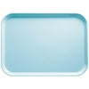 Cambro 13" x 18" x 1-1/16" Food Trays, Fiberglass, 12PK, Sky Blue, 1318-177