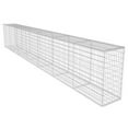thumbnail image 4 of vidaXL Gabion Wall with Cover Fence Panels Outdoor Garden Galvanized Steel, 4 of 12