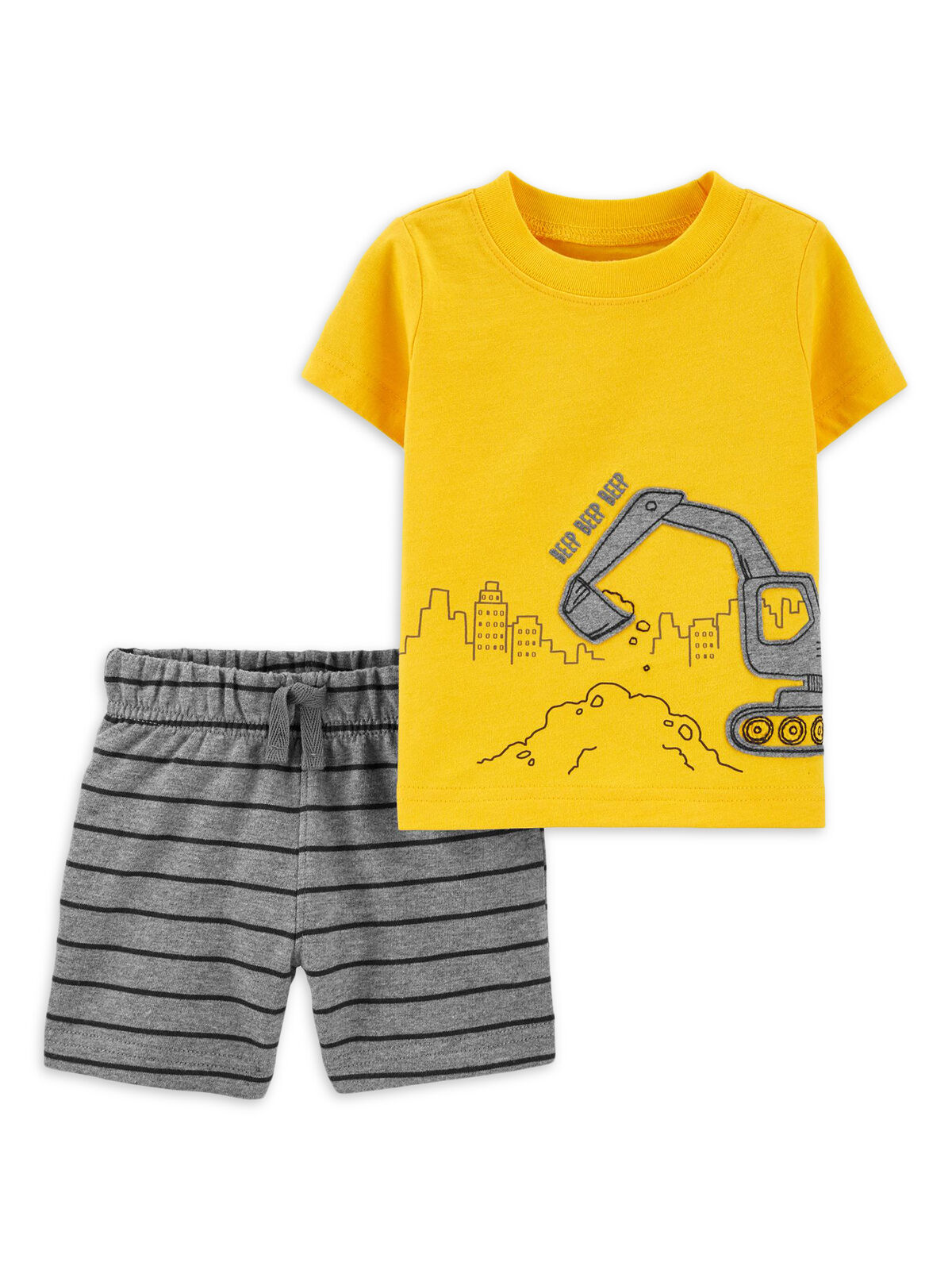 Baby Boys Two Piece Summer Shorts and Tee Set