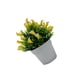 thumbnail image 2 of Billuyoard Planta artificial elegante, bajo mantenimiento, larga duración, plantas artificiales, decoración bonsái Decoración amarillo, 2 of 6